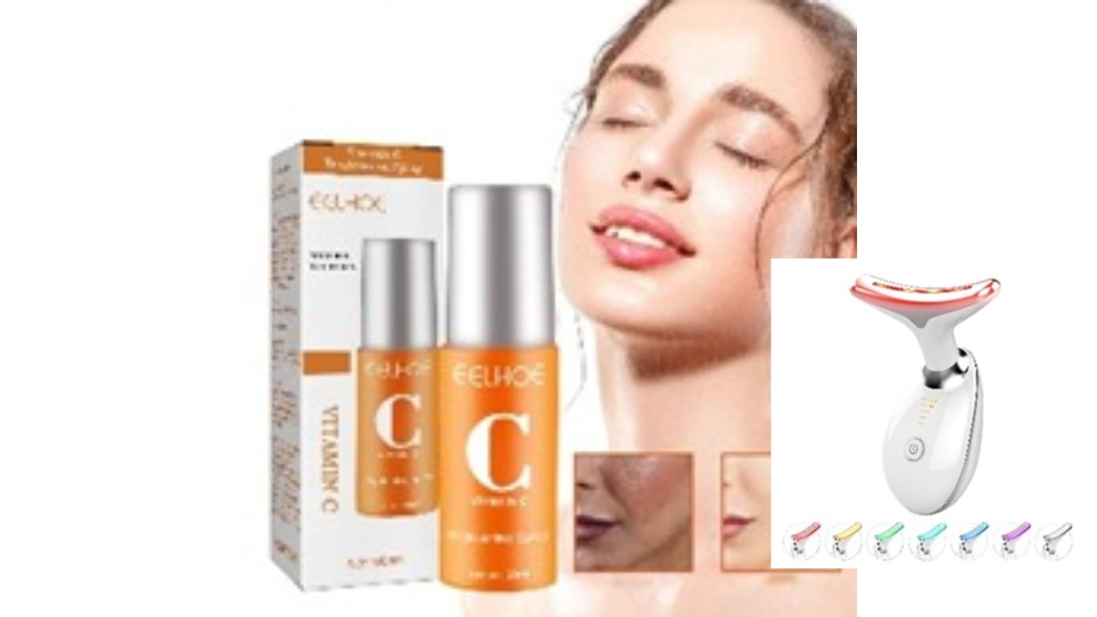 combo colageno y masajeador de papada